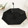Cute Folding Umbrella for Girls with Black Coating for Sun Protection and Uv Protection, Manual and Fully Automatic, Dual-Use for Sun and Rain