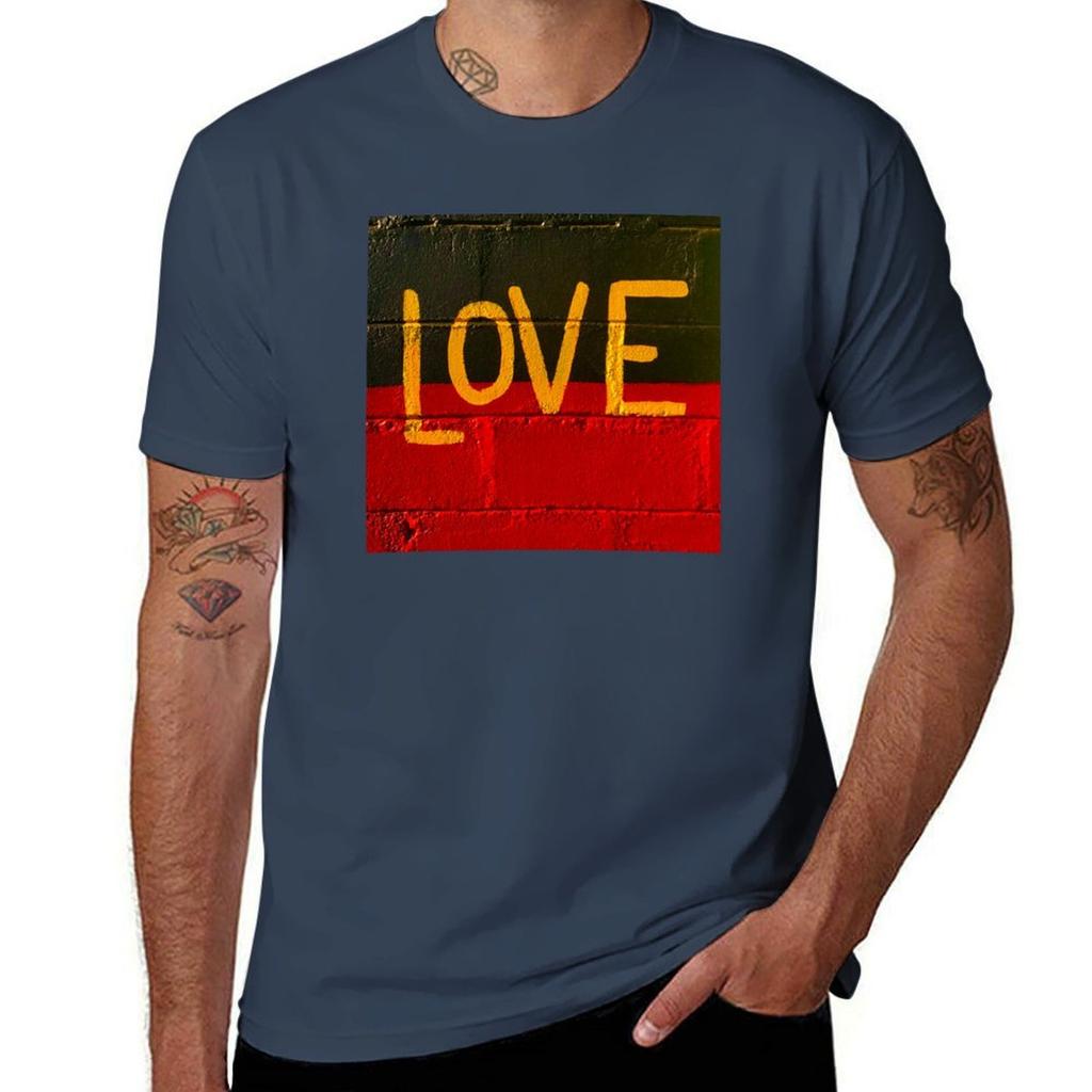 Love Country Tshirt Urban Style Casual Short Sleeve Top