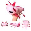 Cute Axolotl New Animal Salamander Plush Doll Hexagonal Dinosaur Doll Doll Gift