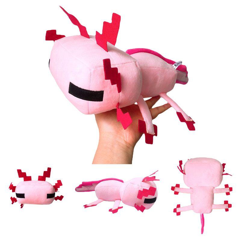 Cute Axolotl New Animal Salamander Plush Doll Hexagonal Dinosaur Doll Doll Gift