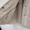 Mink Fur Hooded Mid-Length Winter Coat for Women