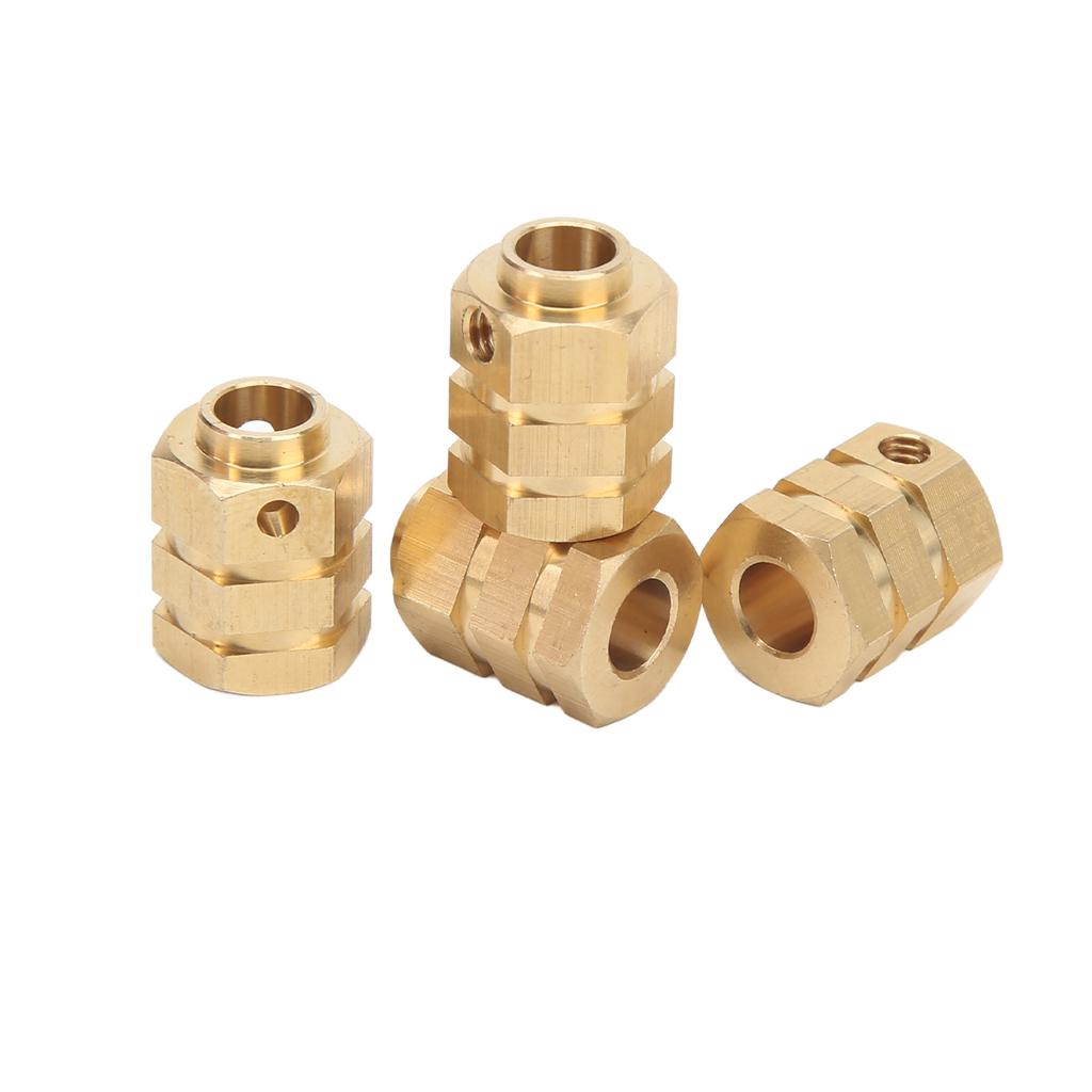 RC Extension Adapter Brass Easy Installation High Strength RC Extension Coupler for TRX4 1 10 RC Car 15mm