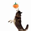 Hundeplüschtier Niedliche Kürbisform Quietschend Bissfest Gefülltes Hundeplüschtier zum Zähneknirschen