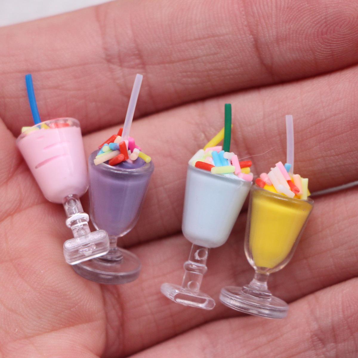 Miniature Dollhouse Ice Cream Prop: Doll, Food, Play Scene Accessory