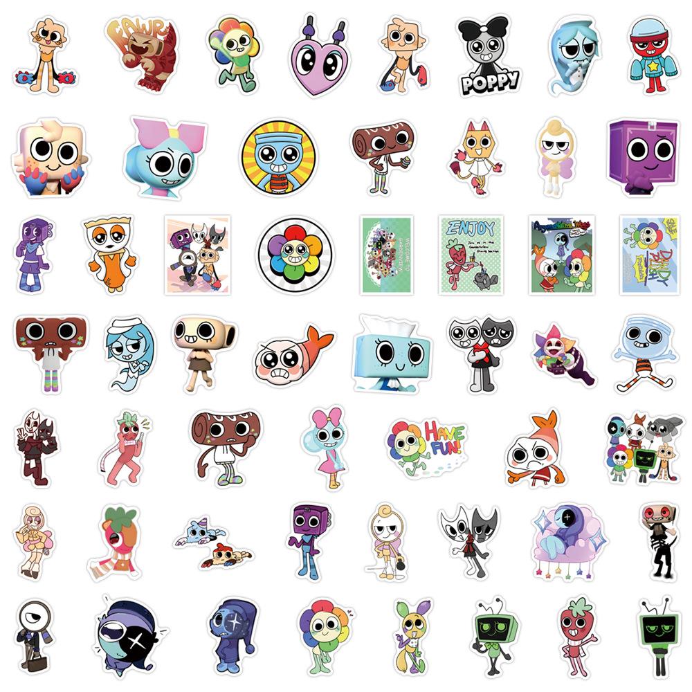 110 Dandys World Graffiti Stickers Scooter Laptop DIY Cartoon Stickers