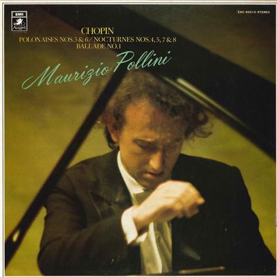 LP Record MAURIZIO POLLINI(PIANO) - Chopin: Polonaises Nos. 5, Nos. 6,  EAC85010 ANGEL - Japan Classical Used