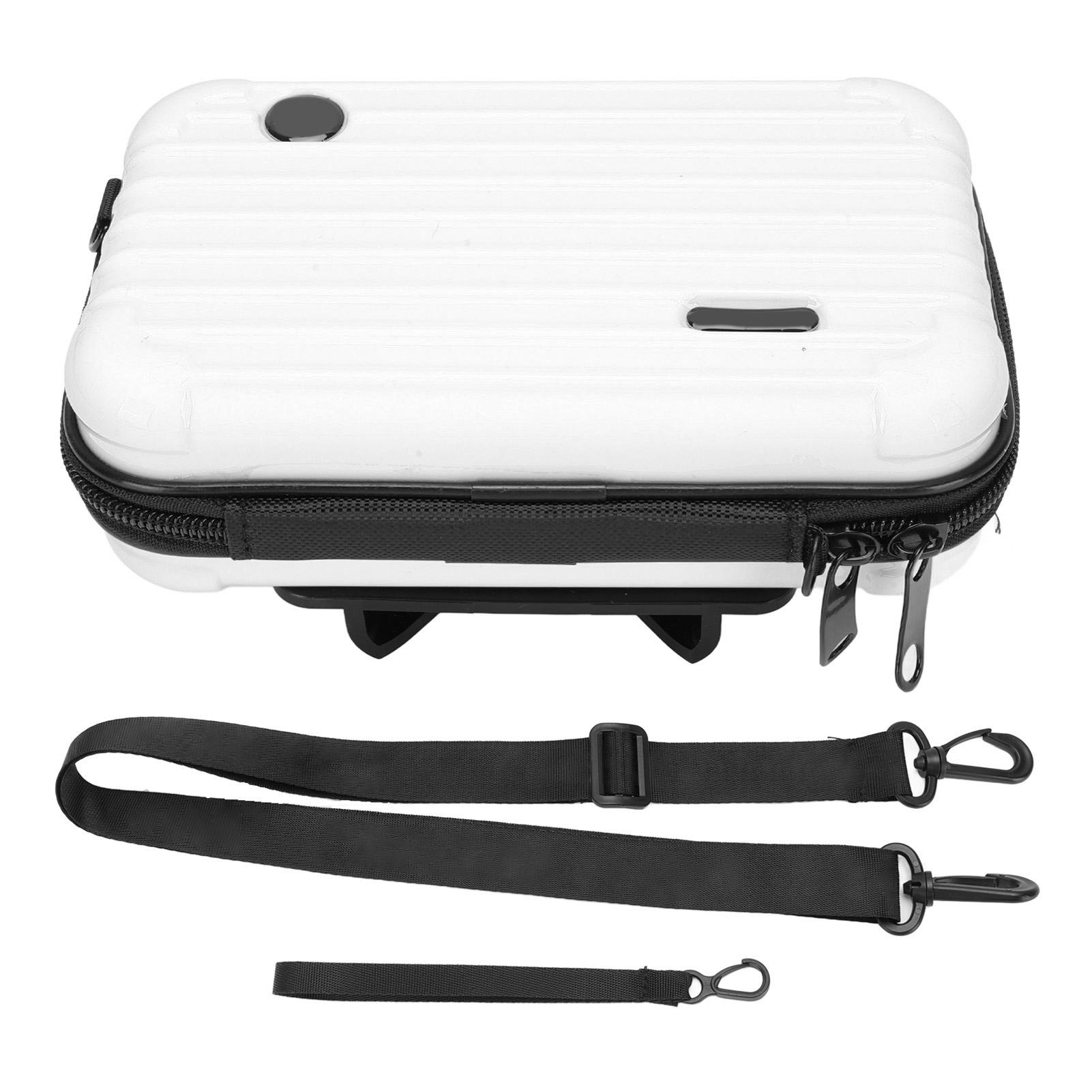 

Адаптер для сумки для складного велосипеда 8 дюймов, ПВХ, жесткий корпус, держатель для хранения, передняя сумка для велосипеда, багажник, велосипедные аксессуары White