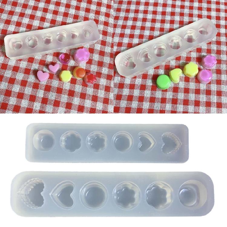 DIY Pudding Mold Silicone Molds Jelly Mousse Milk Jelly Cake Decorating Moulds