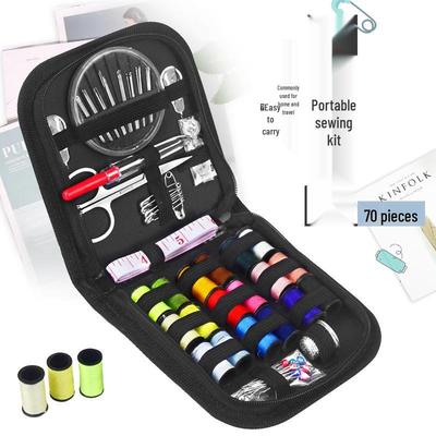 Siuvimo rinkinys: Namų siuvimo rinkinys su taisymo įrankiais ir laikymo dėžute