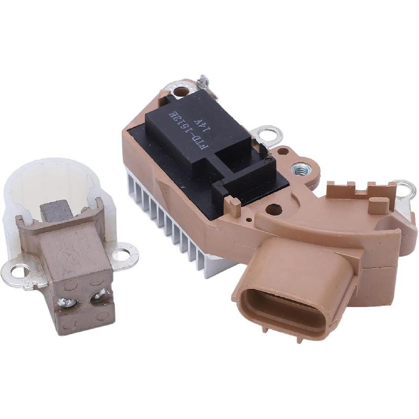 Acouto Alternator Voltage Regulator with Brush Holder 1260001810 1260001850 2770064130 Replacement for ES300 3.0L 2002-2003 for 3.3L 2004 for 1.8L