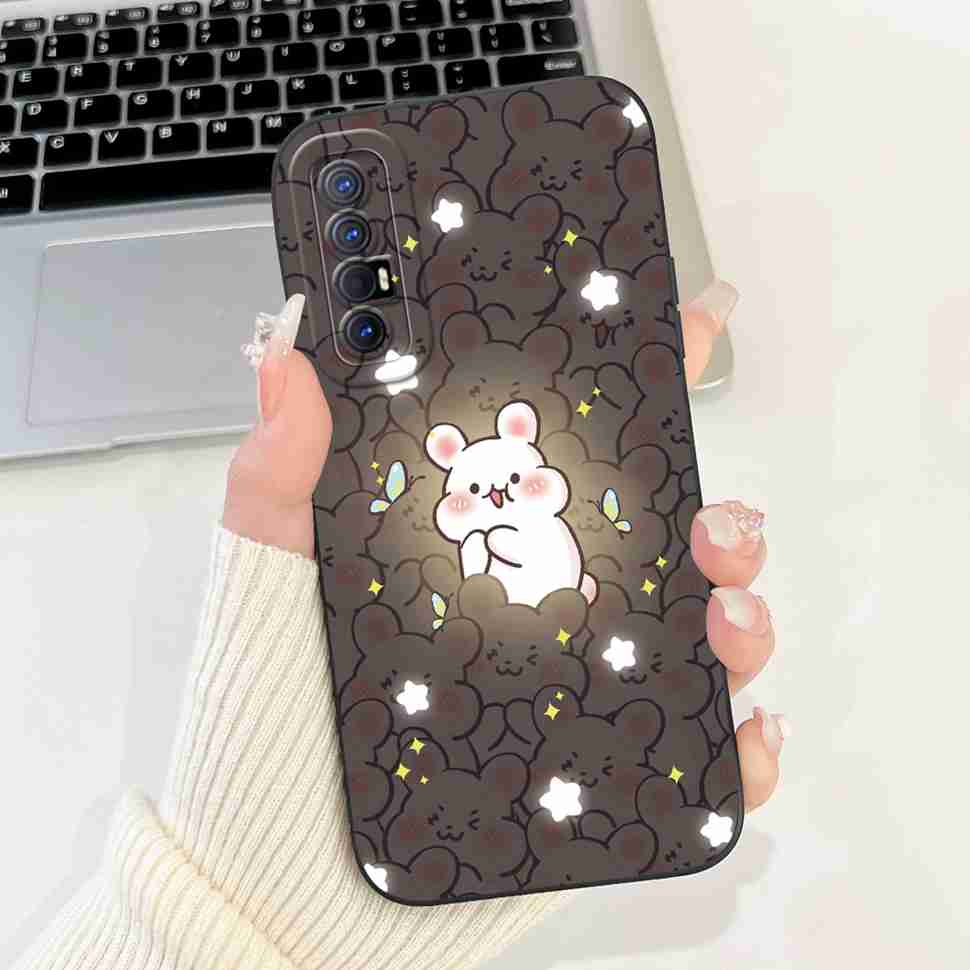 New Design Case For Oppo Reno3 Pro 5G CPH2009 Protective Silicone Soft TPU For Oppo Reno 3 Reno3 Pro 5G Phone Cover Shell Case