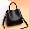 1Pc Women's Bag 2025 Popular Versatile Fashion Soft Leather Large Capacity Shoulder Bag Multi-layer Trend Messenger Bag Handbag