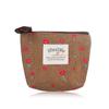 New Change pouch Card Holder Korean Style Zipper Coin Purses Floral Print Flower Canvas