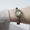 Retro Bronzen Kralen Armband Horloge - Europese Oceaan Stijl