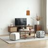 Soft Upholstered Ottoman Stool Linen Fabric Shoe Changing Stool Footrest Low Stool  Household Use