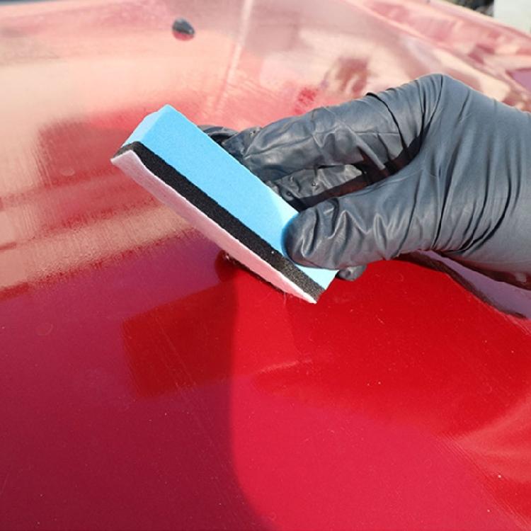 2pcs Vehicle Waxing Pad Sponges Car Ceramic Coating Applicator Sponge Auto Detailing Accessories Crystal Plating Sponge