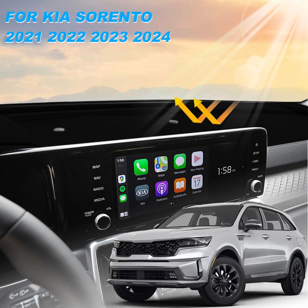 For Kia Sorento 2025 2025 2025 2025 Dashboard Cover Pad Anti-sun Anti-Slip Mat Sunshade Dashmat Carpet Sticker Car Accessories