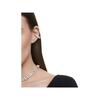 Swarovski Millenia Single Metal Earrings Unisex Earrings Silver 5613641