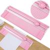 A4 Bidirectional Cutting Paper Cutter with Pull-out Ruler Plastic Base Paper Trimmer Lightweight Scrapbook Cutting Machine