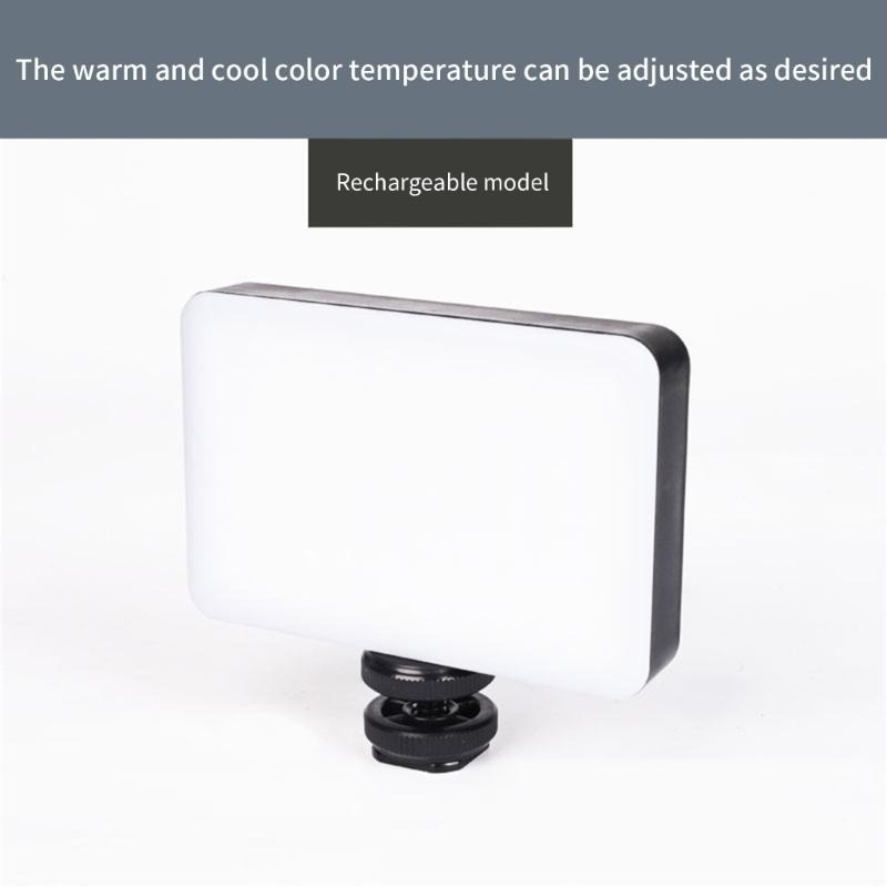 USB Power Rechargeable Light Flexible Multi Directional Head Portable Design Emitting Gentle Illumination for Photography and Video Recording