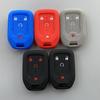 Silicone Car Key Cover Case Fob For Chevrolet Suburban Silverado GMC Terrain Yukon Tahoe Sierra Smart Auto Accessories Key Ring