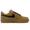 Nike Air Force 1 Black Oat Slip Resistant Abrasion Resistant Low top Skateboard Shoes Unisex Wheat CJ9179-200(Team645-)