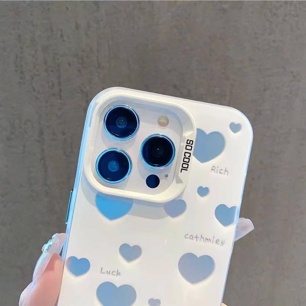 Lucky love applies to Apple 16Pro mobile phone case iPhone15Promax lucky 14 new 13 personality 17
