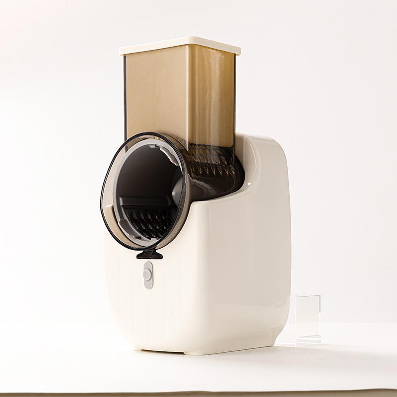 Tăietor și Feliator Multifuncțional Automat de Legume: Robot de bucătărie eficient pentru rulat, feliat și mărunțit