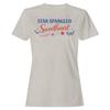 Star Spangled Sweetheart Patriotic Women's T-shirt