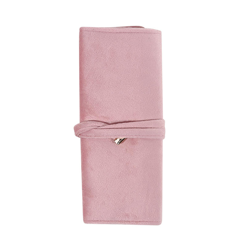 Borsa Portagioie in Velluto Borsa Porta Collane Orecchini Anelli Organizer Morbido Portagioie Portatile da Viaggio Casa