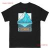 Eisberg Ozean Natur Grafikdruck T-Shirt