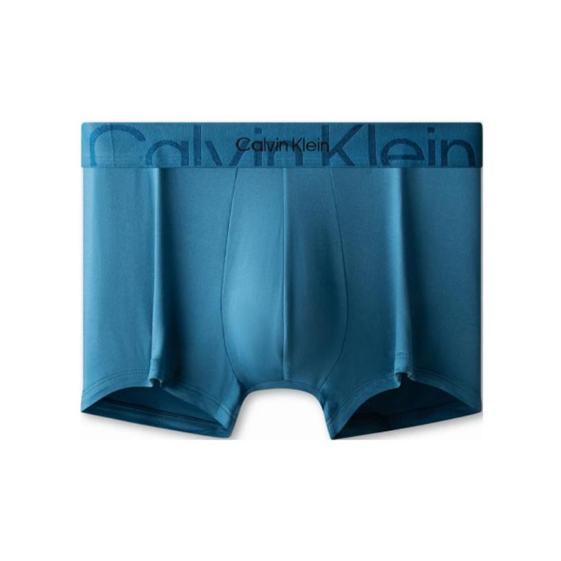 Calvin Klein Logo Waistband Boxer Shorts Men Underwear Ceramic-Blue NB3312-CHA