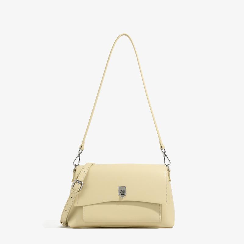 Premium Sense Retro Underarm Bag Women's New Simple Commuting Fashion Versatile Shoulder Small Square Bag Messenger Bag