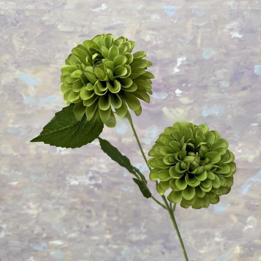 New Silk Artificial Dahlia Flowers Decorative Bouquet Chrysanthemum Fake Flower Floral Artificial Faux Plants Wedding