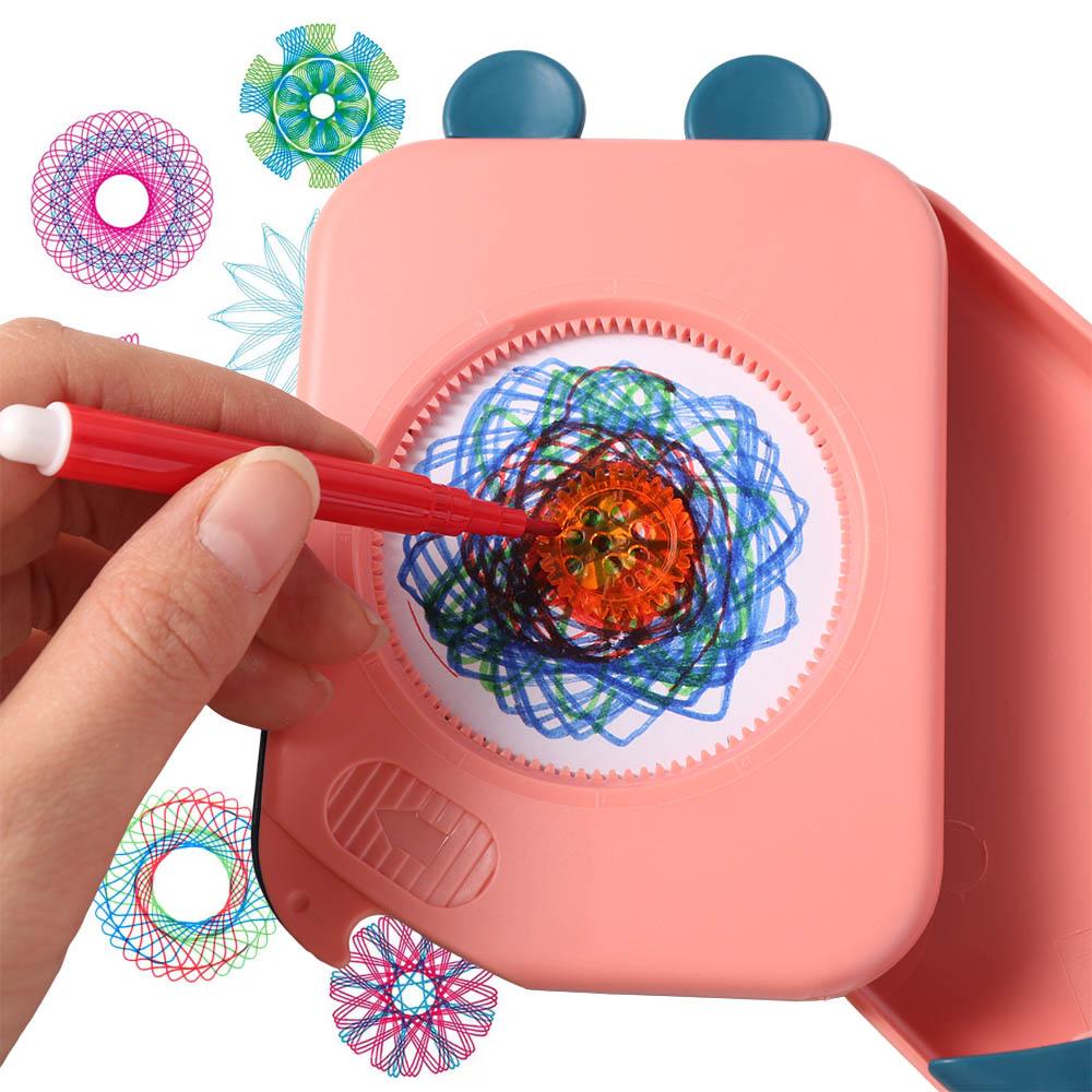 Multifunctional Drawing Art Spirograph Set Geometric Ruler Drafting Tools  Primary School