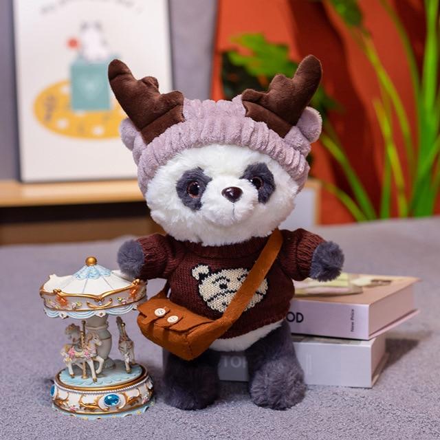 1pc 30cm Cute Lalafanfan Panda Plush Toys Lovely Bear With Dolls Stuffed Soft Animal Pillow Birthday Gift For Baby