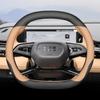 Leather Car Steering Wheel Cover for Geely Galaxy L7 EX5 E8 Starship 7 Starray Preface Boyue Cool Altas 2023 2024 2025