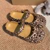Zoccoli da Donna Piatte con Stampa Leopardo Carini Dolci da Indossare all'Aperto Estivi Nuovi Arrivi EVA Outdoor Spiaggia Impermeabili Antiscivolo Pantofole