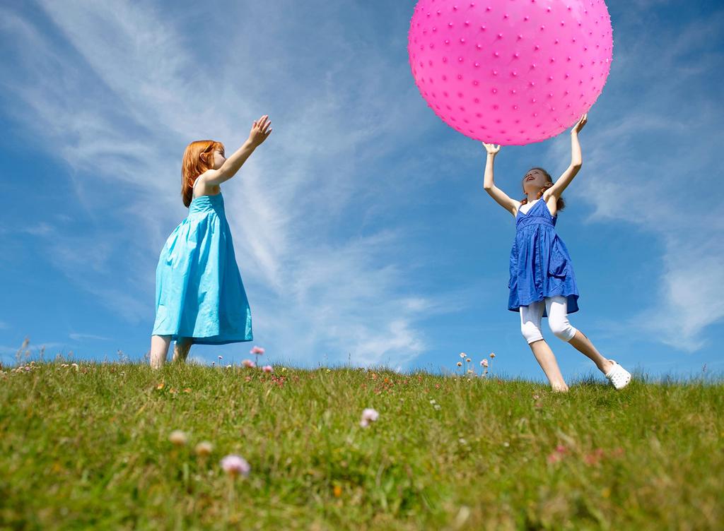 Large Tactile Ball for Kids, 85cm (2-Pack) - Large Sensory Integration Ball for Children, Balance Ball, Child Therapy, Tactile Massage, Developmental