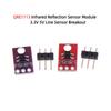 Qre1113 Infrared Reflective Sensor Module - Capacitor Discharge Detection Board For Arduino3.3V - 5V Dc