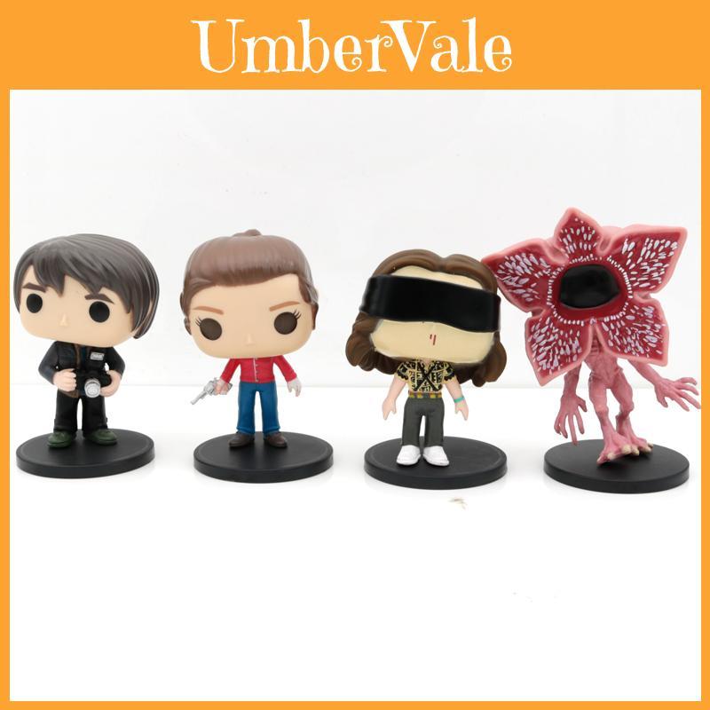 Stranger Things 8 ks Ručně vyráběná panenka Sada Halloweenové dekorace Ozdoby