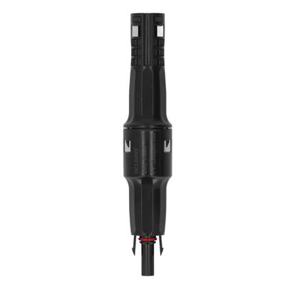 PV Fuse Connector 1500V Waterproof PPO Copper Tin Plating Male To Female PV Fuse Holder for Camping