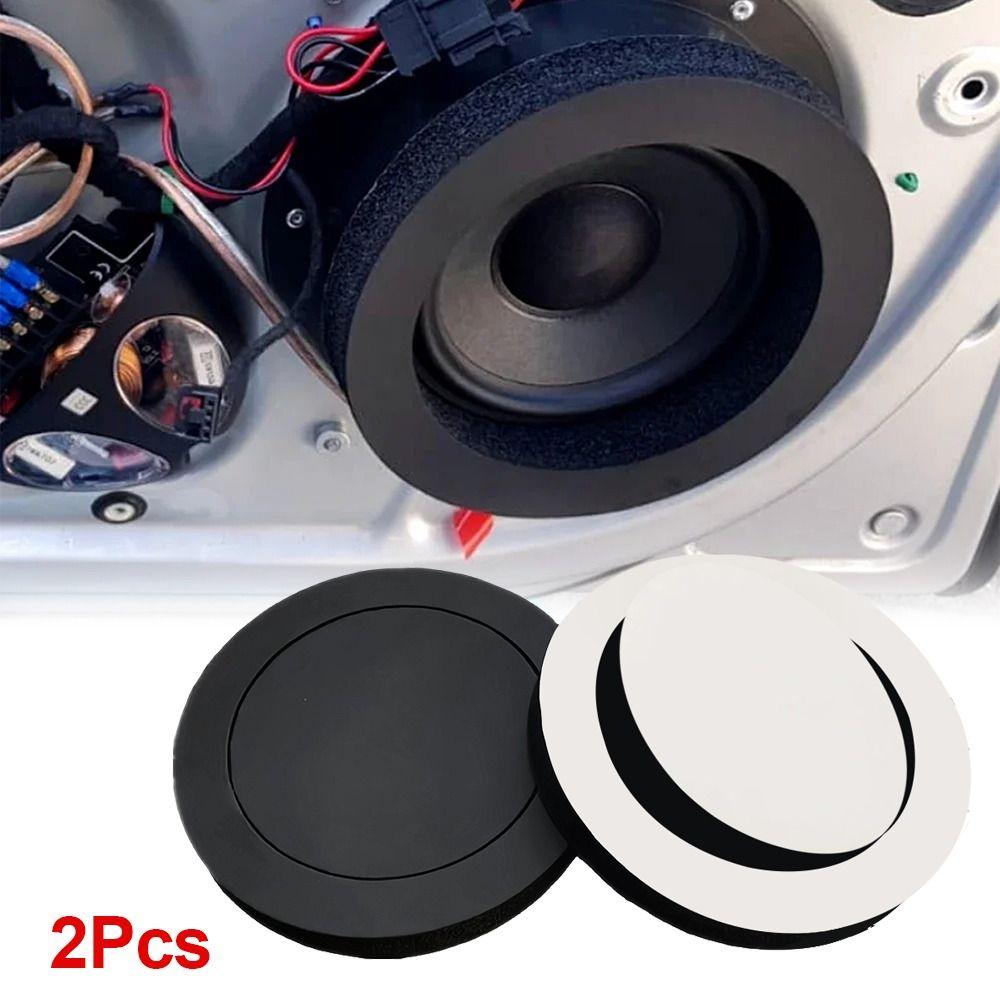 1/2Pcs 14cm Inner Diameter Car Speaker Foam Ring Sound Deadening Function