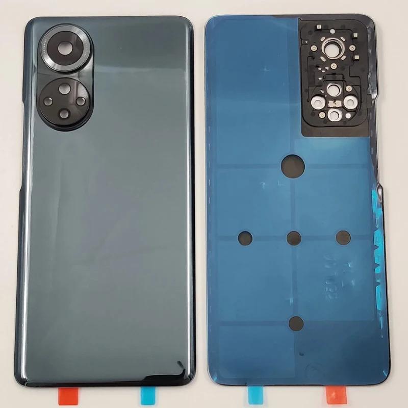 Back Cover For Huawei Honor 50 Battery Cover Back Glass Rear Back Housing With Camera Lens Replacement Parts