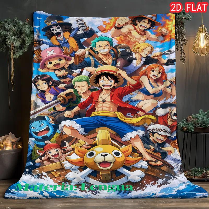 

One Piece Picnic Flannel Blanket Soft Portable Compact Warm for Park Outdoor THW 75x90cm