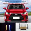 2023-2025 Toyota Agya Front Bumper, Fog, and Tri-Color Daytime Running Lights