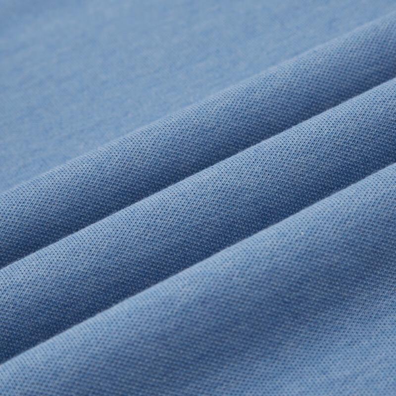 FIRS Men's Retro Color Yarn Business Casual Short Sleeve Polo Shirt