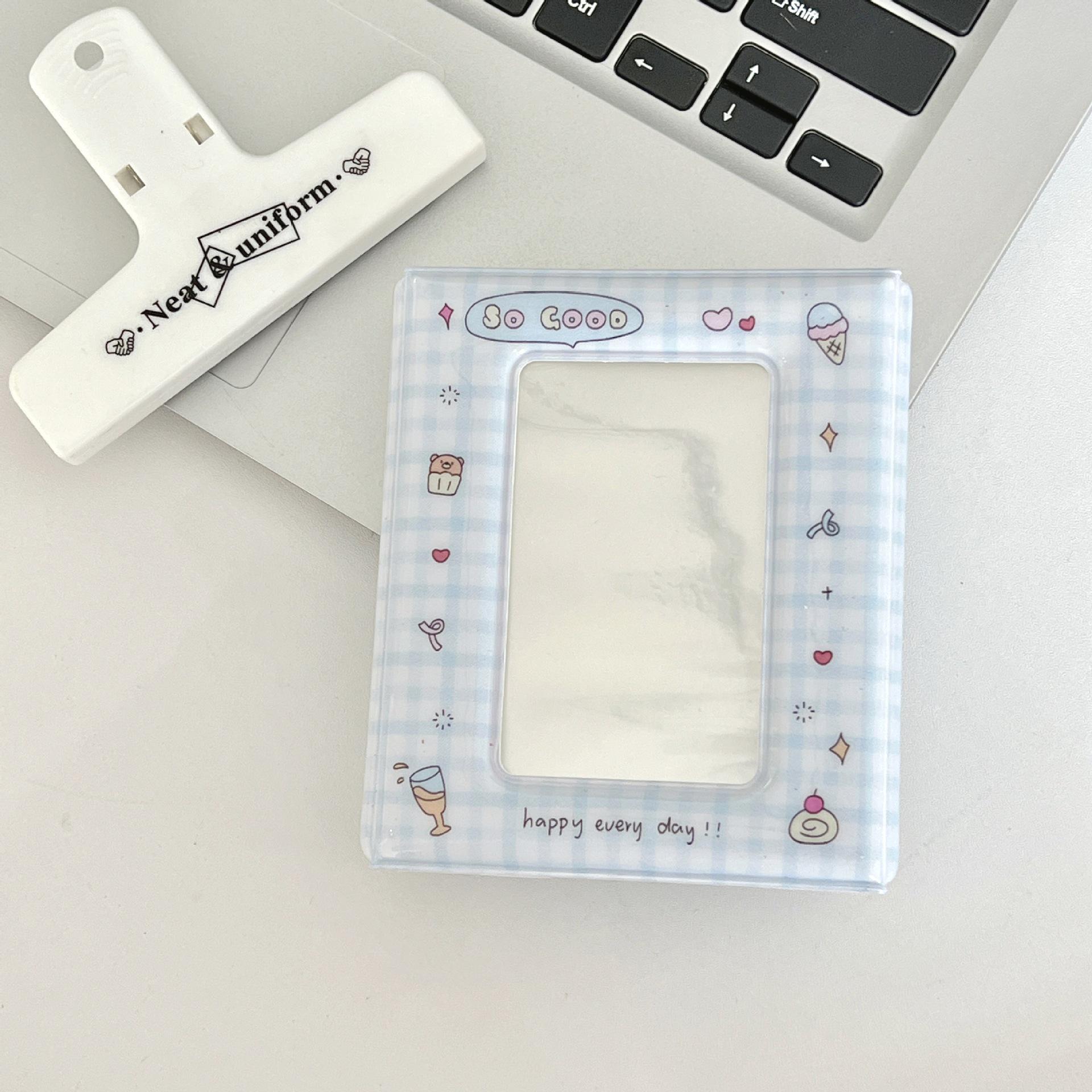 

Корейская мультяшная открытка со звездами в стиле Ins и фотоальбом Polaroid: Визитница в виде конверта и книга для хранения