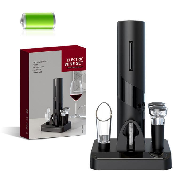 Electric Wine Openers for Beer Battery & USB Rechargeable Beer Bottle Openers Corkscrew Wine Beer Cap Opener Kitchen Accessories