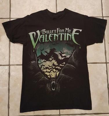 Bullet For My Valentine Scream Aim Tour T-Shirt Baumwolle Unisex T-Shirt S-4XL